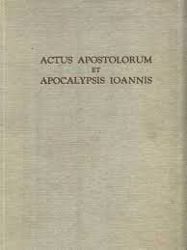 Picture of Actus Apostolorum et Apocalypsis Ioannis