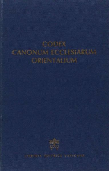 Picture of Codex Canonum Ecclesiarum Orientalium auctoritate Ioannis Pauli PP. II promulgatus
