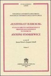 Immagine di Iustitia et Iudicium Volumi 1-2 (due volumi non vendibili singolarmente) Janusz Kowal, Joaquín Llobell