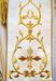 Picture of CUSTOMIZABLE Priest Roman Stole with Golden and Image upon request in Moiré Silk Ivory Red Green Purple Chorus