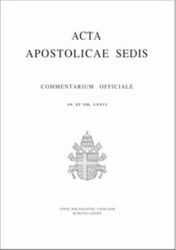 Picture of Acta Apostolicae Sedis 2020 - Annual subscription