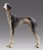 Immagine di Levriero Presepe Hannah Alpin 12 cm tirolese legno e stoffa