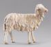 Picture of Sheep looking rightwards cm 12 (4,7 inch) Hannah Alpin dressed Nativity Scene in Val Gardena wood