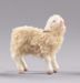 Picture of Lamb with wool cm 12 (4,7 inch) Hannah Alpin dressed Nativity Scene in Val Gardena wood