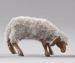 Picture of Grey Sheep with wool cm 12 (4,7 inch) Hannah Orient dressed Nativity Scene in Val Gardena wood