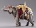 Picture of Elephant with saddle cm 14 (5,5 inch) Hannah Alpin dressed Nativity Scene in Val Gardena wood