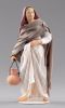 Immagine di Donna con brocca Presepe Hannah Orient 55 cm orientale grande legno e tessuto
