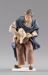 Imagen de Niño con cordero cm 40 (15,7 inch) Pesebre vestido Hannah Alpin estatua en madera Val Gardena trajes de tela