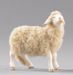Picture of Sheep with wool standing cm 40 (15,7 inch) Hannah Alpin dressed Nativity Scene in Val Gardena wood