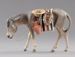 Picture of Donkey with baskets and jug cm 40 (15,7 inch) Hannah Orient dressed Nativity Scene in Val Gardena wood