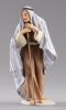 Immagine di Pastore anziano con bastone Presepe Hannah Orient 40 cm orientale legno e tessuto