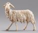 Picture of Sheep looking leftwards cm 40 (15,7 inch) Hannah Orient dressed Nativity Scene in Val Gardena wood