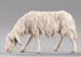 Picture of Sheep eating cm 40 (15,7 inch) Hannah Orient dressed Nativity Scene in Val Gardena wood