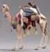 Imagen de Grupo Camellero con Camello 2 piezas cm 14 (5,5 inch) Pesebre vestido Hannah Orient estatuas en madera Val Gardena con trajes de tela