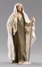 Picture of Shepherd with stick cm 14 (5,5 inch) Hannah Orient dressed nativity scene Val Gardena wood statue with fabric dresses 