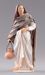 Picture of Woman with Jug cm 14 (5,5 inch) Hannah Orient dressed nativity scene Val Gardena wood statue with fabric dresses 