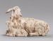 Picture of Lamb lying cm 20 (7,9 inch) Hannah Alpin dressed Nativity Scene in Val Gardena wood