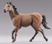 Picture of Brown Horse running cm 20 (7,9 inch) Hannah Alpin dressed Nativity Scene in Val Gardena wood