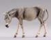 Picture of Donkey Standing  cm 20 (7,9 inch) Hannah Alpin dressed Nativity Scene in Val Gardena wood