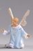 Picture of Little Angel cm 30 (11,8 inch) Hannah Orient dressed nativity scene Val Gardena wood statue with fabric dresses 