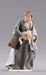 Picture of Child with Lamb cm 30 (11,8 inch) Hannah Orient dressed nativity scene Val Gardena wood statue with fabric dresses 