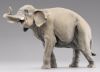 Immagine di Elefante in piedi Presepe Hannah Orient 30 cm orientale legno e tessuto
