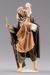 Picture of Shepherd with lamb cm 30 (11,8 inch) Hannah Orient dressed nativity scene Val Gardena wood statue with fabric dresses 