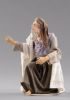 Immagine di Pastore inginocchiato Presepe Hannah Orient 30 cm orientale legno e tessuto
