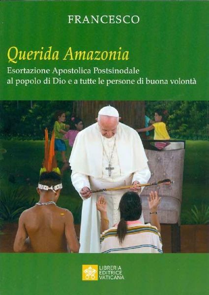 Immagine di Querida Amazonia Esortazione Apostolica Postsinodale al popolo di Dio e a tutte le persone di buona volontà Papa Francesco