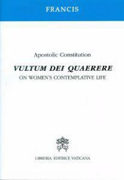 Immagine di Vultum Dei quaerere  Apostolic constitution on women's contemplative life