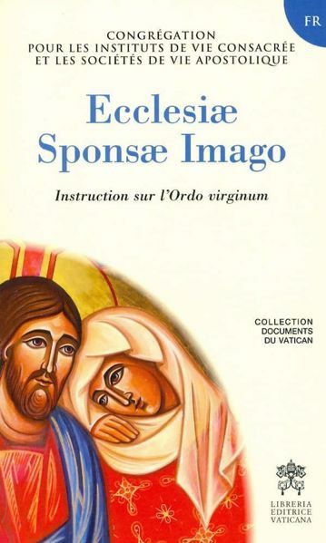 Immagine di Ecclesiae Sponsae Imago Instruction sur l'Ordo virginum