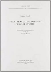 Picture of Inventario dei manoscritti Cerulli etiopici Enrico Cerulli, Osvaldo Raineri