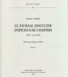 Picture of Le journal singulier d' Opicinus de Canistris. (1337-vers 1341) - Vaticanus latinus 6435. 2 Volumi Murriel Laharie
