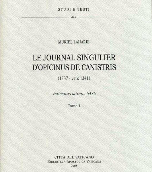 Immagine di Le journal singulier d' Opicinus de Canistris. (1337-vers 1341) - Vaticanus latinus 6435. 2 Volumi Murriel Laharie