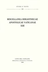 Immagine di Miscellanea Bibliothecae Apostolicae Vaticanae (XIII)