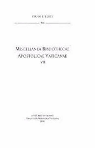 Imagen de Miscellanea Bibliothecae Apostolicae Vaticanae (XIX)