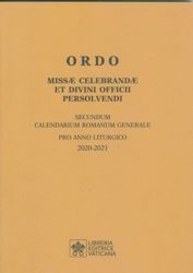 Imagen de ORDO Missae Celebrandae et Divini Officii Presolvendi 2020-2021 Libreria Editrice Vaticana