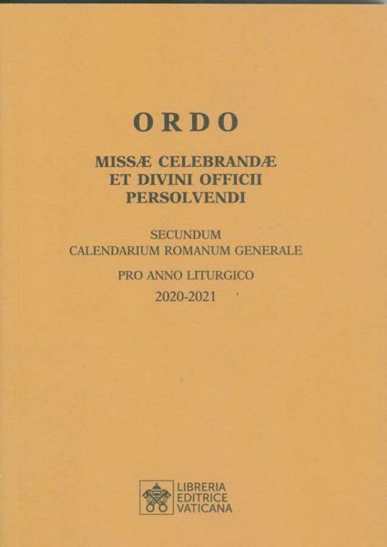 Picture of ORDO Missae Celebrandae et Divini Officii Presolvendi 2020-2021 Libreria Editrice Vaticana