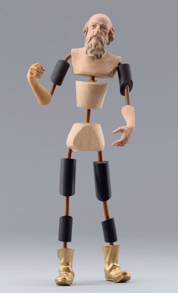 Picture of Mannequin Cod.05 DIY Homobonus Nativity figure 10 cm (3,9 inch) wood & copper