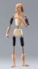 Picture of Mannequin Cod.12 DIY Homobonus Nativity figure 10 cm (3,9 inch) wood & copper