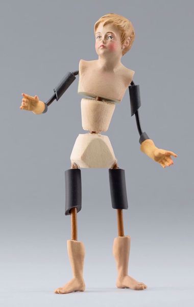 Picture of Mannequin Cod.26B DIY Homobonus Nativity figure 40 cm (15,7 inch) wood & copper