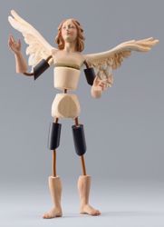 Picture of Angel Code08 cm 30 (11,8 inch) DIY undressed Homobonus Nativity in wood and copper