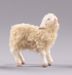 Picture of Lamb with wool cm 12 (4,7 inch) DIY undressed Homobonus Nativity in wood and copper