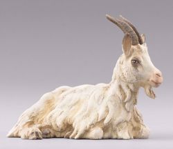Picture of Goat lying cm 12 (4,7 inch) DIY undressed Homobonus Nativity in wood and copper