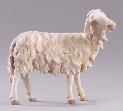 Picture of Sheep cm 12 (4,7 inch) DIY undressed Homobonus Nativity in wood and copper