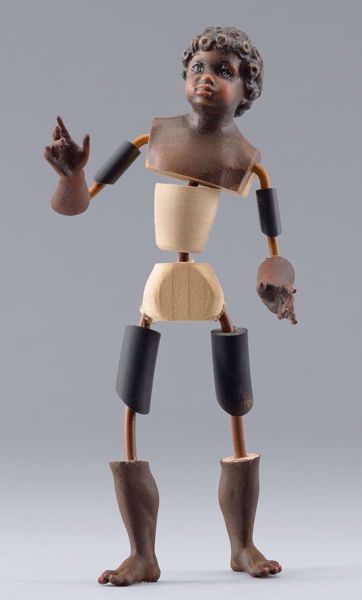 Picture of Mannequin Cod.11 DIY Homobonus Nativity figure 12 cm (4,7 inch) wood & copper