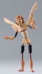 Picture of Angel Code15 cm 20 (7,9 inch) DIY undressed Homobonus Nativity in wood and copper