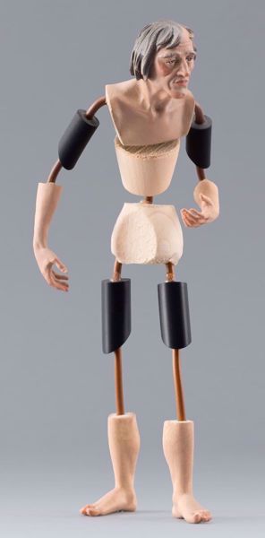 Picture of Mannequin Cod.24 DIY Homobonus Nativity figure 20 cm (7,9 inch) wood & copper