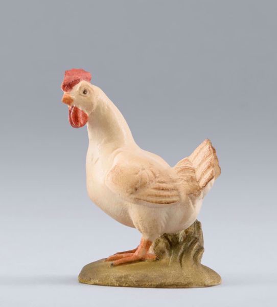 Immagine di Gallina Presepe fai da te Omobono 14 cm legno