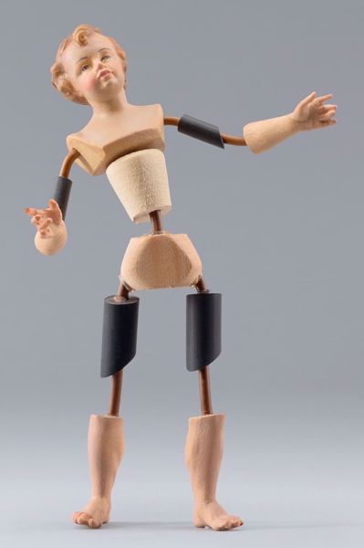 Picture of Mannequin Cod.20 DIY Homobonus Nativity figure 14 cm (5,5 inch) wood & copper